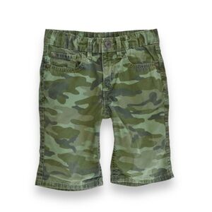 Baby Gap | Kids Green Camouflage Shorts Camo Army Print | Size 12-18 Months